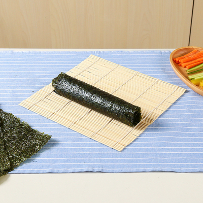 White Bamboo Sushi Roll Mat for Rice sushi making 24x24cm