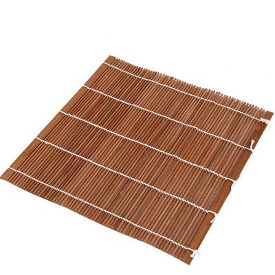 FDA Carbonized Bamboo Sushi Roll Mat Handmade Sushi Tools