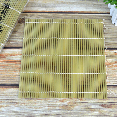 27x27cm Bamboo Sushi Rolling Mat Sushi Making Kit For Beginners Customized