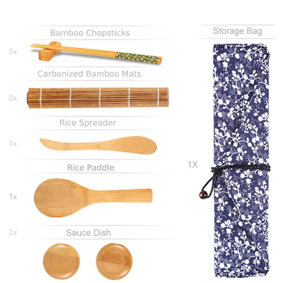ODM Bulk Kitchen Bamboo Sushi Roll Kit For Beginners Easy DIY