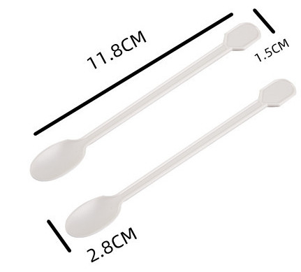 Bio PLA Compostable Cultery Biodegradable Plastic Coffee Stirrers 500pcs 4.6 inch
