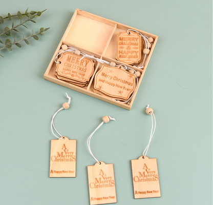 Bamboo Eco Swing Label Tag With Clothes Careing Info