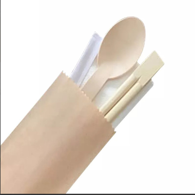 160 mm wholesale 100% environmentally friendly  wooden knife fork spoon napkin pepper with chopsticks & toothpick