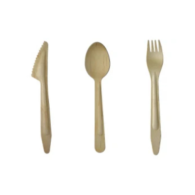 185mm disposable 100% natural material reinforced wooden coffee catering spoon wrapped individually for home and kitchen