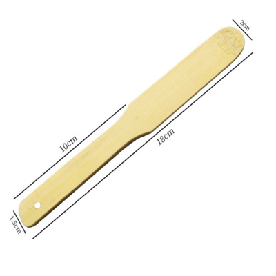 18Cm Disposable Biodegradable Bamboo Stuffing Spoon For Dumpling Wonton Stirring