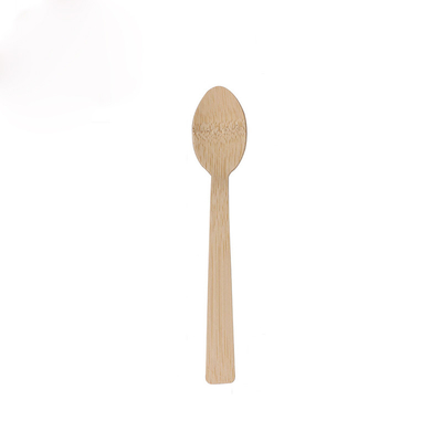 140 Mm Size Envirommentally Bamboo Spoon Natural Color For Restaurants Home And Kitchen