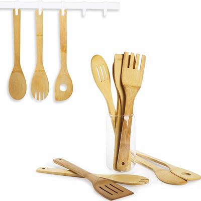 350 Mm Bamboo Shovel Utensils Set Practiced Tool For Kitchen Restaurants Hotel Food Cooking