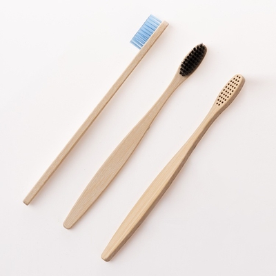 Biodegradable Natural Bamboo Toothbrush Bamboo Charcoal Soft Toothbrush