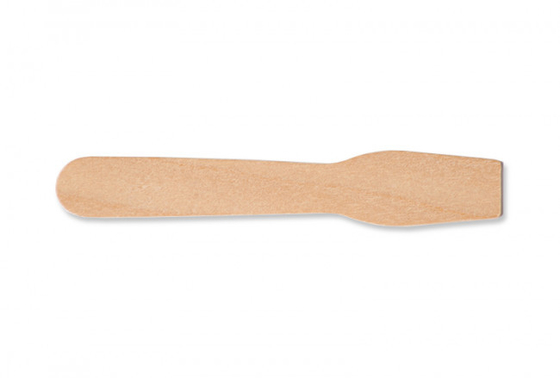 Disposable Wooden Ice Cream Spoons Taster 9.5cm FSC® Food Grade