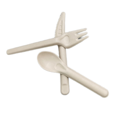 Disposable Biodegradable Compostable Spoons Bulk Cutlery For Dinner 6.5''