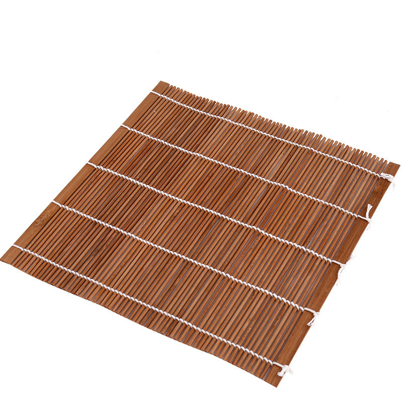 FDA Carbonized Bamboo Sushi Roll Mat Handmade Sushi Tools