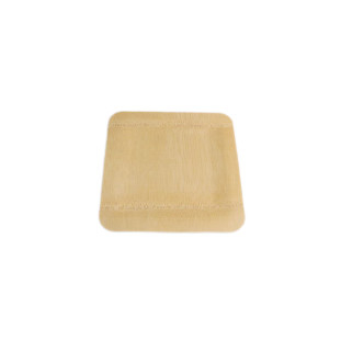 Compostable Disposable Bamboo Plates 3.5inch for Hotel